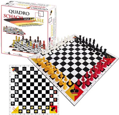 Alle Details zum Brettspiel Quadro Schach / Vendetta / 4-Spieler Schach und ähnlichen Spielen