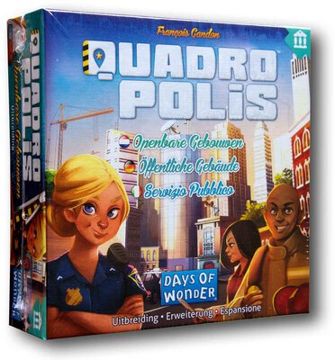 Alle Details zum Brettspiel Quadropolis: Public Services (Erweiterung) und ähnlichen Spielen