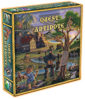 Alle Details zum Brettspiel Quest for the Antidote und ähnlichen Spielen