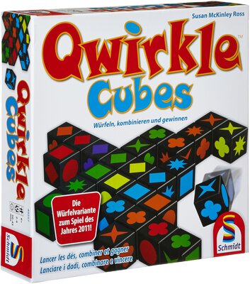 Alle Details zum Brettspiel Qwirkle Cubes und ähnlichen Spielen