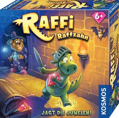 Alle Details zum Brettspiel Raffi Raffzahn und ähnlichen Spielen