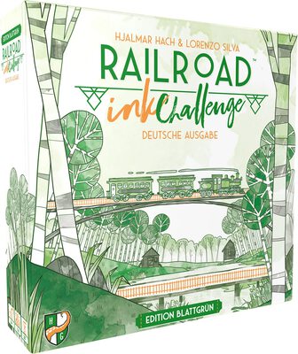 Alle Details zum Brettspiel Railroad Ink Challenge: Edition BlattgrÃ¼n und Ã¤hnlichen Spielen