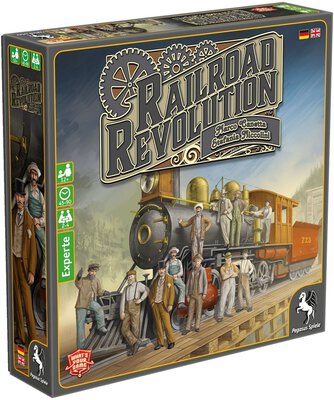 Alle Details zum Brettspiel Railroad Revolution und ähnlichen Spielen