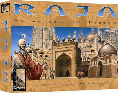 Alle Details zum Brettspiel Raja: Palastbau in Indien und ähnlichen Spielen