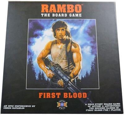Alle Details zum Brettspiel Rambo: The Board Game – First Blood und ähnlichen Spielen