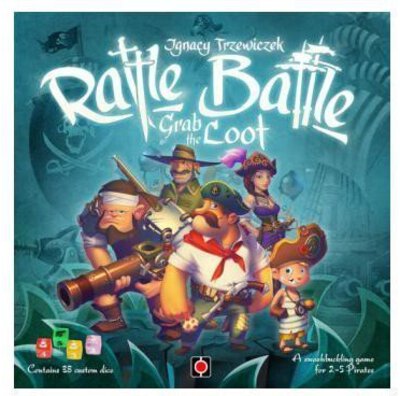 Alle Details zum Brettspiel Rattle, Battle, Grab the Loot und ähnlichen Spielen