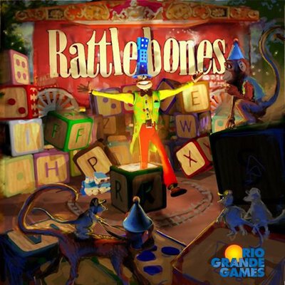 Alle Details zum Brettspiel Rattlebones und ähnlichen Spielen