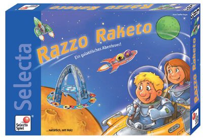 Alle Details zum Brettspiel Razzo Raketo und ähnlichen Spielen
