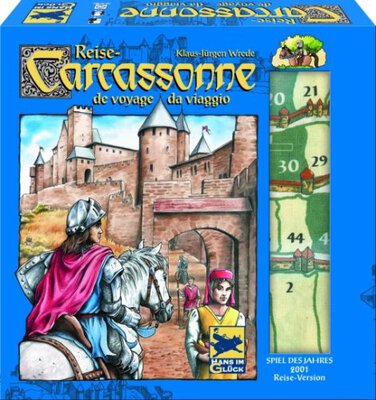 Alle Details zum Brettspiel Reise-Carcassonne und ähnlichen Spielen