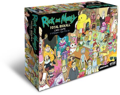 Alle Details zum Brettspiel Rick and Morty: Total Rickall Card Game und ähnlichen Spielen