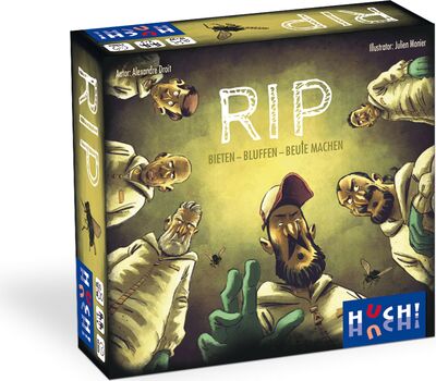 Alle Details zum Brettspiel RIP und ähnlichen Spielen