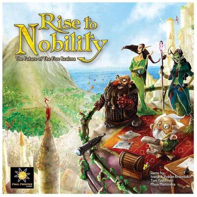 Alle Details zum Brettspiel Rise to Nobility - The Future of  The Five Realms und ähnlichen Spielen