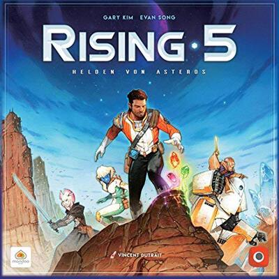 Alle Details zum Brettspiel Rising 5: Helden von Asteros und ähnlichen Spielen