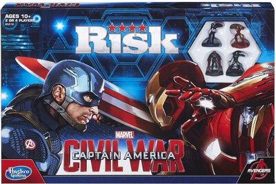 Alle Details zum Brettspiel Risk: Captain America – Civil War Edition und ähnlichen Spielen