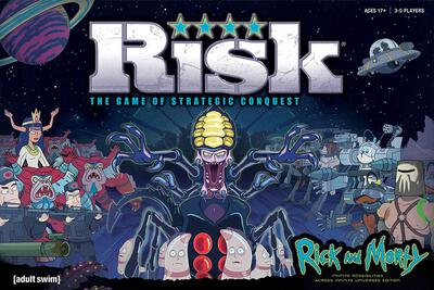 Alle Details zum Brettspiel Risk: Rick and Morty und ähnlichen Spielen
