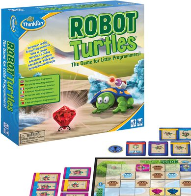 Alle Details zum Brettspiel Robot Turtles und ähnlichen Spielen