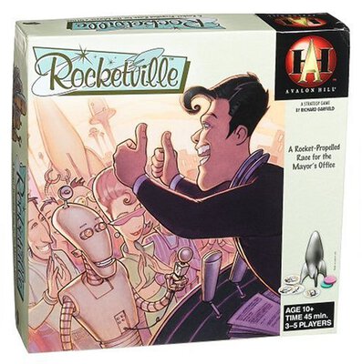 Alle Details zum Brettspiel Rocketville und ähnlichen Spielen