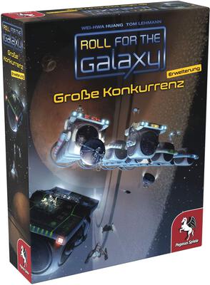 Alle Details zum Brettspiel Roll for the Galaxy: Große Konkurrenz (2. Erweiterung) und ähnlichen Spielen