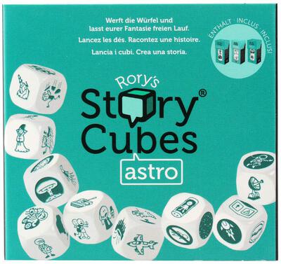 Alle Details zum Brettspiel Rory's Story Cubes: Astro und ähnlichen Spielen