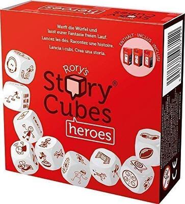 Alle Details zum Brettspiel Rory's Story Cubes: Heroes und ähnlichen Spielen