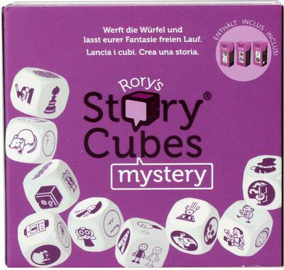 Alle Details zum Brettspiel Rory's Story Cubes: Mystery und ähnlichen Spielen