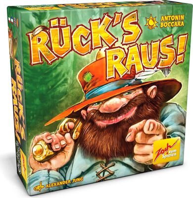 Alle Details zum Brettspiel Rück's raus! und ähnlichen Spielen