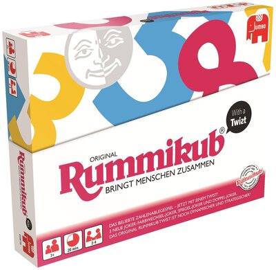 Alle Details zum Brettspiel Rummikub Twist und ähnlichen Spielen