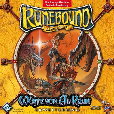 Alle Details zum Brettspiel Runebound: Wüste von Al-Kalim (Erweiterung) und ähnlichen Spielen