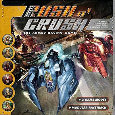 Alle Details zum Brettspiel Rush n' Crush und ähnlichen Spielen