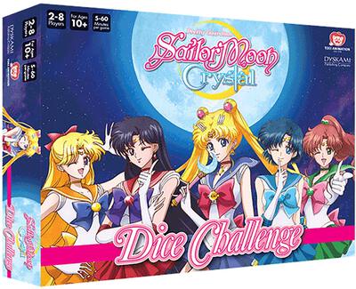 Alle Details zum Brettspiel Sailor Moon Crystal: Dice Challenge und ähnlichen Spielen