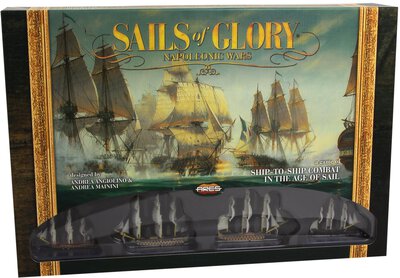 Alle Details zum Brettspiel Sails of Glory und ähnlichen Spielen