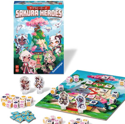 Alle Details zum Brettspiel Sakura Heroes und ähnlichen Spielen