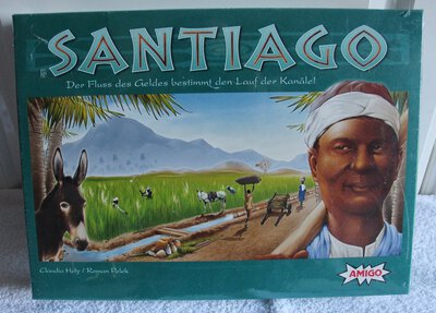 Alle Details zum Brettspiel Santiago - Der Fluss des Geldes bestimmt den Lauf der Kanäle und ähnlichen Spielen