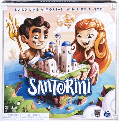 Alle Details zum Brettspiel Santorini und ähnlichen Spielen