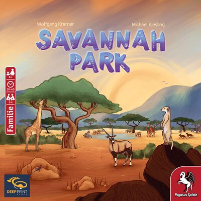 Alle Details zum Brettspiel Savannah Park und Ã¤hnlichen Spielen