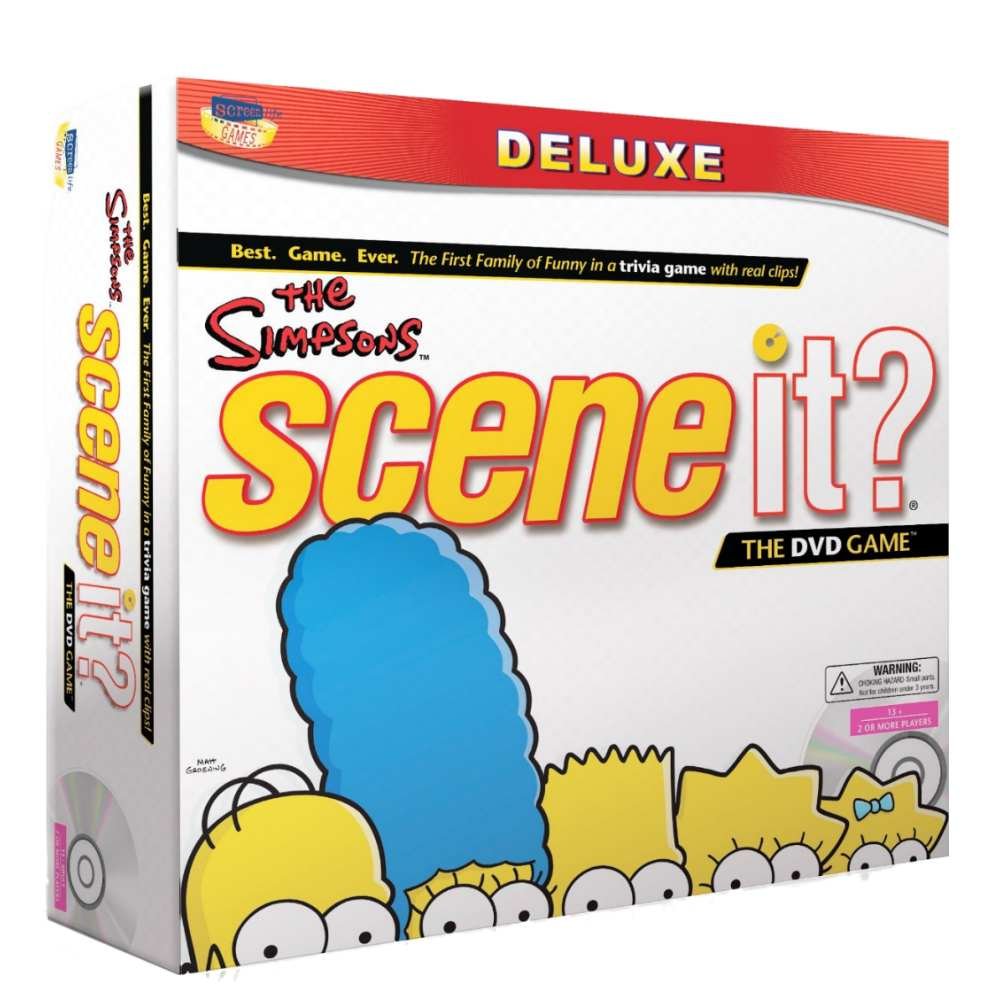 Alle Details zum Brettspiel Scene It? The Simpsons Edition und ähnlichen Spielen