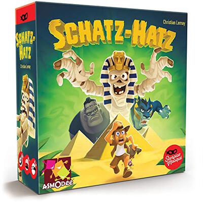 Alle Details zum Brettspiel Schatz-Hatz und ähnlichen Spielen