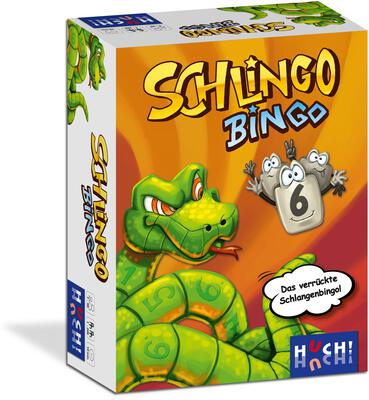 Alle Details zum Brettspiel Schlingo Bingo und ähnlichen Spielen
