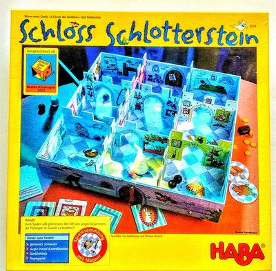 Alle Details zum Brettspiel Schloss Schlotterstein (Deutscher Kinderspielpreis 2003 Gewinner) und Ã¤hnlichen Spielen
