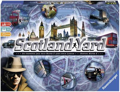 Alle Details zum Brettspiel Scotland Yard (Spiel des Jahres 1983) und Ã¤hnlichen Spielen