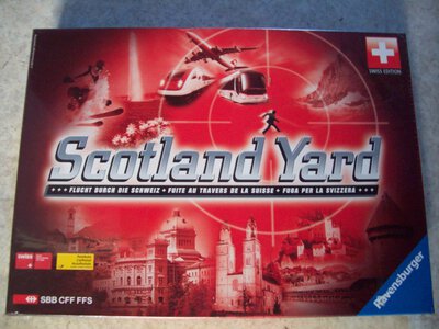 Alle Details zum Brettspiel Scotland Yard Swiss Edition und Ã¤hnlichen Spielen