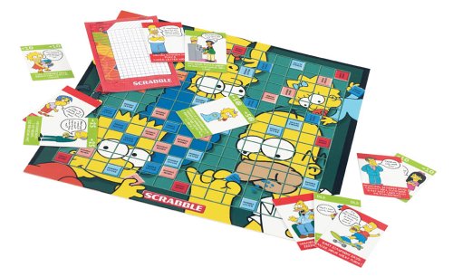 Alle Details zum Brettspiel Scrabble: Simpsons Edition und ähnlichen Spielen