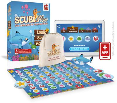 Alle Details zum Brettspiel Scubi Sea Saga: Das Logik Spiel für Groß und Klein und ähnlichen Spielen
