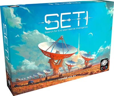 Alle Details zum Brettspiel SETI: Auf der Suche nach außerirdischem Leben und ähnlichen Spielen