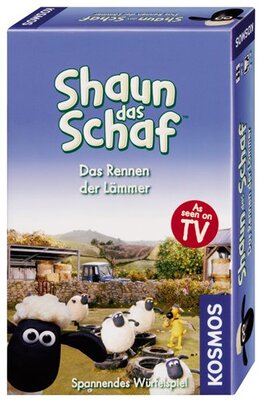 Alle Details zum Brettspiel Shaun das Schaf: Das Rennen der Lämmer und ähnlichen Spielen