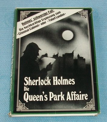 Alle Details zum Brettspiel Sherlock Holmes Consulting Detective: Die Queen's Park Affaire (Erweiterung) und ähnlichen Spielen