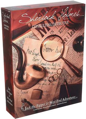 Alle Details zum Brettspiel Sherlock Holmes Consulting Detective: Jack the Ripper & West End Adventures und ähnlichen Spielen