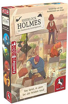 Alle Details zum Brettspiel Sherlock Holmes: Die Nachwuchs-Investigatoren und ähnlichen Spielen