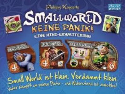 Alle Details zum Brettspiel Small World: Keine Panik! (Mini-Erweiterung) und ähnlichen Spielen