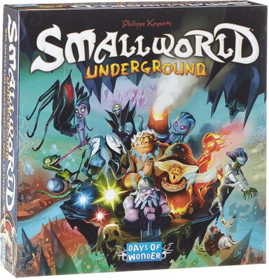 Alle Details zum Brettspiel Small World Underground und ähnlichen Spielen